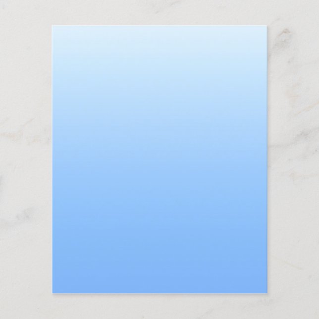 Pale blue ombre background (Front)