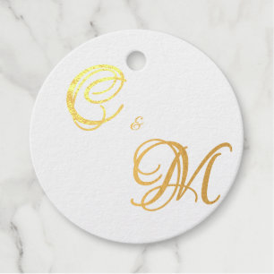 Pale Butter Yellow Soft Blue Floral Wedding Favour Tags