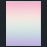 Pale colorful gradient background flyer<br><div class="desc">Soft gradient background.</div>