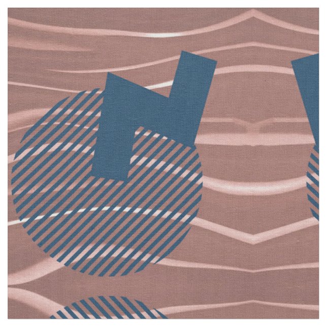 pale colour and pattern blue fabric (Close Up)