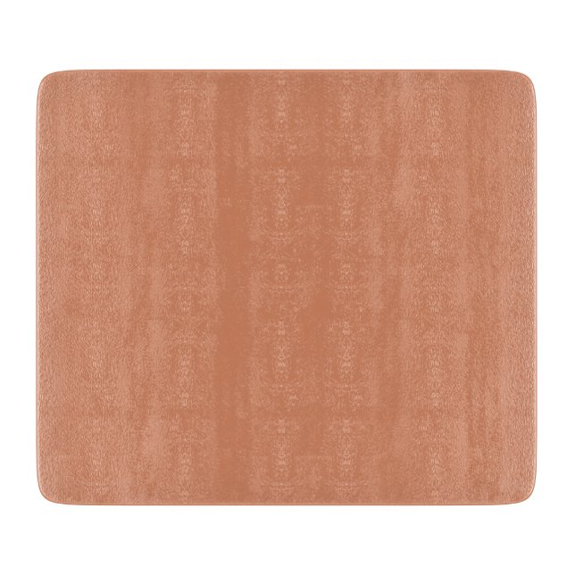 Pale Copper Contemporary Colourful Cutting Board (Front)