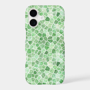 Pale Emerald and Pistachio Cobbled Patchwork