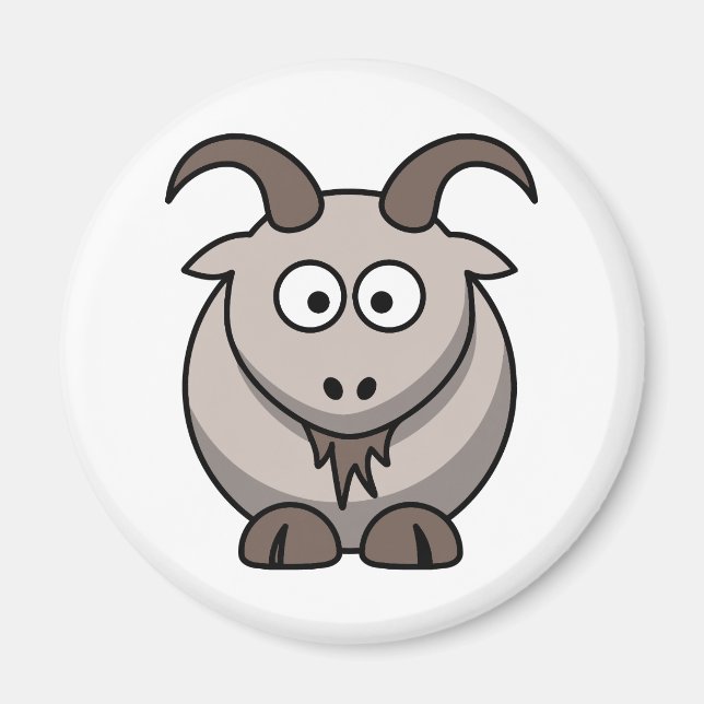 Pale goat magnet (Front)
