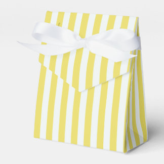 Pale Gold and White Stripes by Shirley Taylor Favour Box
