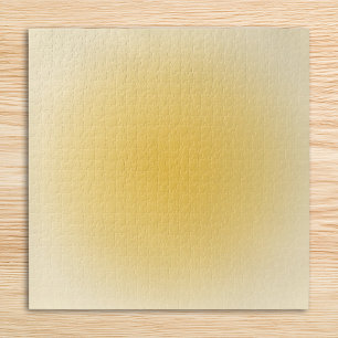 Pale Gold Aura Ombre Jigsaw Puzzle
