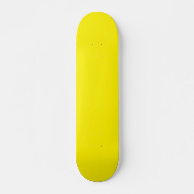 Pale Gold,Pear,Sandy Yellow, Skateboard (Front)