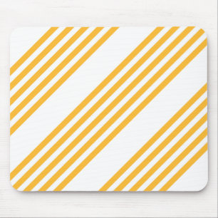 Pale green and beige five stripes pattern mouse pa pad