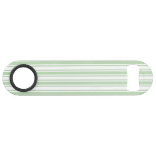 Pale green and white candy stripes