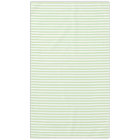 Pale green and white candy stripes