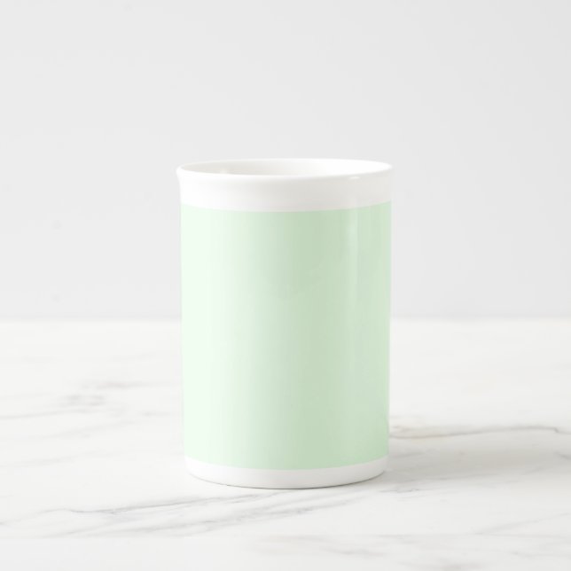 Pale Green  Bone China Mug (Front)