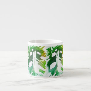 Pale Green Delicious Monster Leaf Coffee Mug