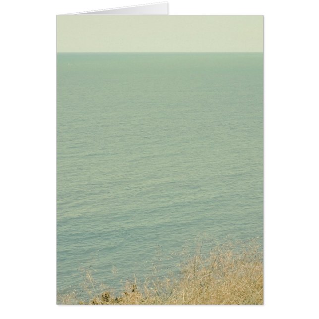 Pale Green Ocean Photography (Front)