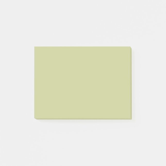 Pale Green Solid Colour Post-it Notes (Front)