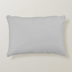 Pale Grey Geometric Pattern - Summer Decor Decorative Cushion