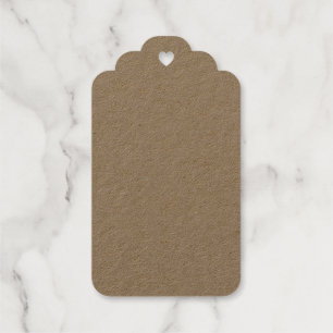 Pale Grey Geometric Pattern - Summer Decor Gift Tags
