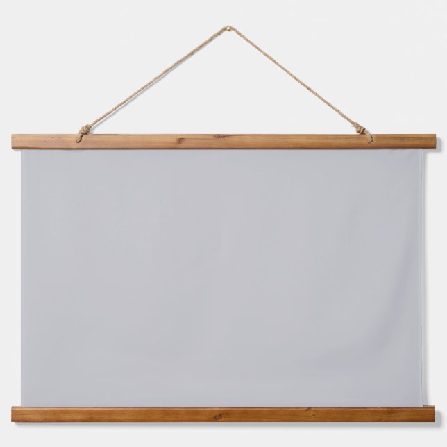 Pale Grey Geometric Pattern - Summer Decor Hanging Tapestry (Front)