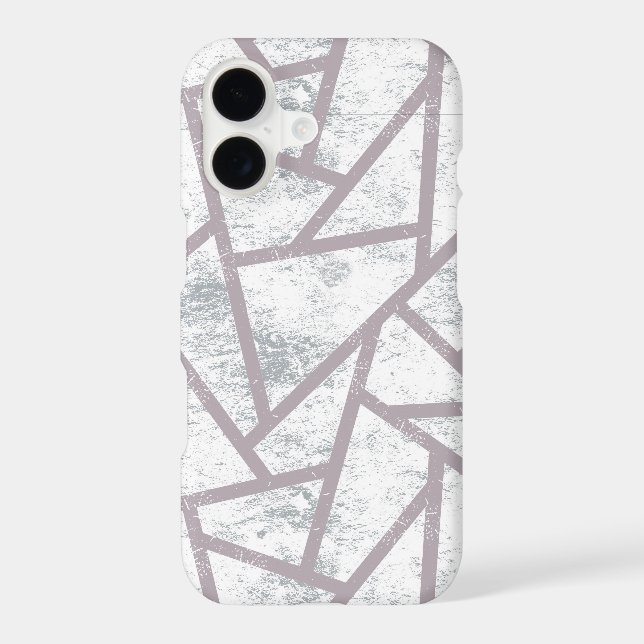 Pale grey mosaic pattern (Back)
