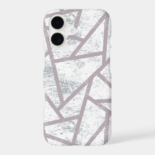 Pale grey mosaic pattern