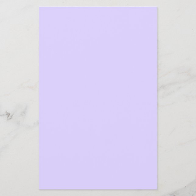 Pale Lavender Solid Color Flyer (Front)
