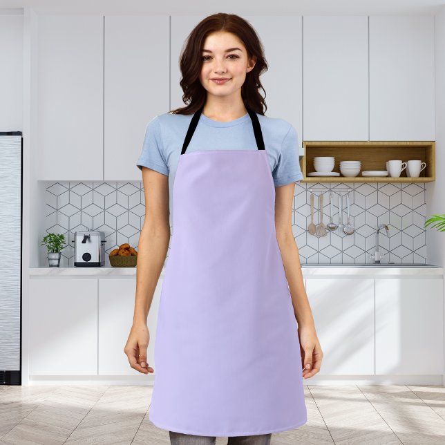 Pale Lavender Solid Colour Apron (Creator Uploaded)