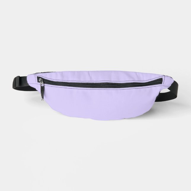 Pale Lavender Solid Colour Bum Bags (Front)
