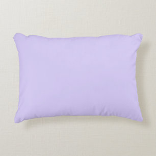Pale Lavender Solid Colour Decorative Cushion