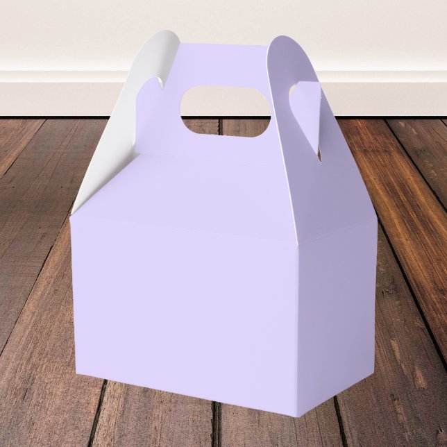 Pale Lavender Solid Colour Favour Box (Creator Uploaded)