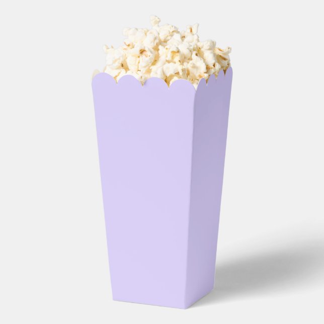 Pale Lavender Solid Colour Favour Box (Popped)