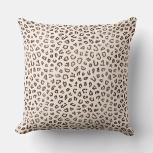 Pale Leopard Cushion