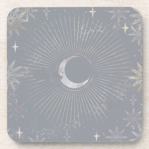 Pale Moon Burst Coaster