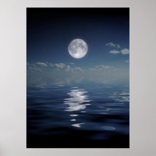 Pale moon poster
