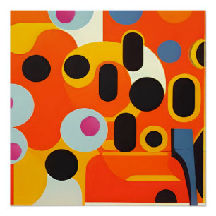 Pale Olives - Ken Gauge Abstract Poster