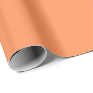Pale Orange To Match Our Orange Sets Wrapping Paper