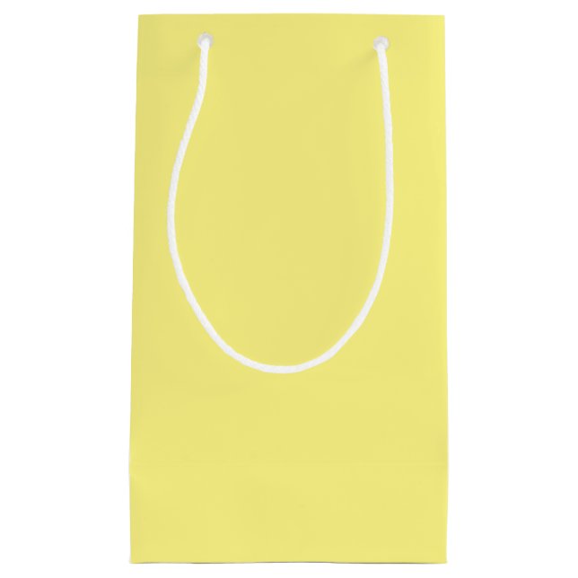 Pale Peach,Primrose,Sandwisp, Small Gift Bag (Front)