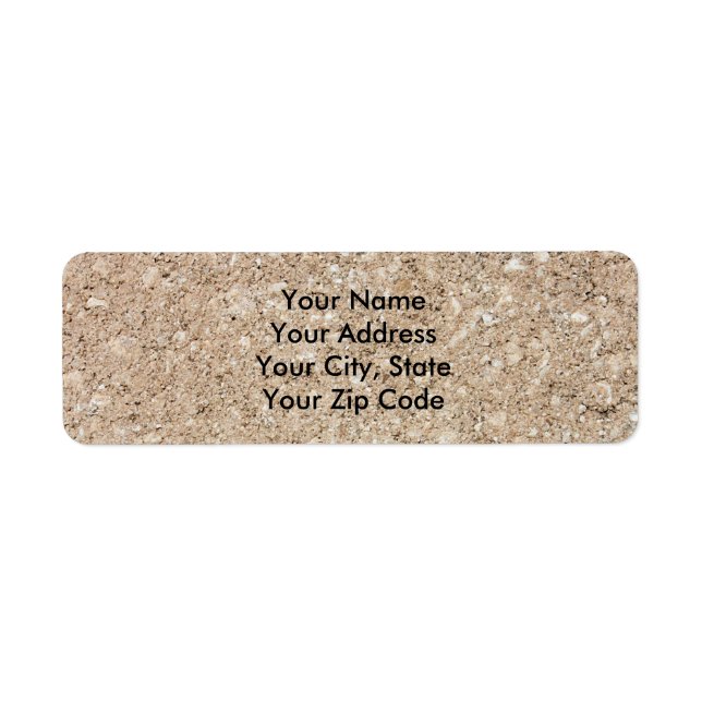 Pale Peachy Beige Cement Sidewalk (Front)