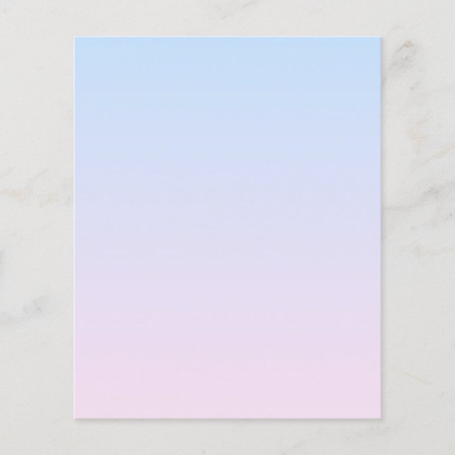 Pale Pink and Blue Gradient Background (Front)
