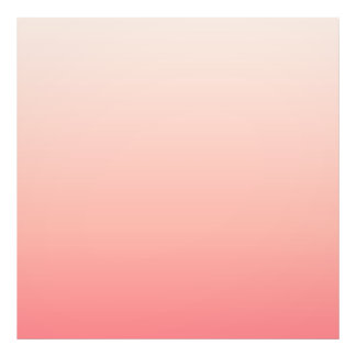 Pale pink and peach gradient photo print
