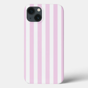 Pale pink and white candy stripes Case-Mate iPhone iPhone 13 Case