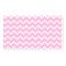 Pale Pink and White Zigzag Pattern.