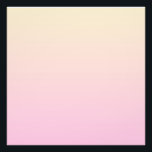 Pale pink and yellow gradient background photo print<br><div class="desc">Pale pink and yellow gradient.</div>
