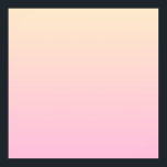 Pale pink and yellow gradient background poster<br><div class="desc">Pale pink and yellow gradient.</div>