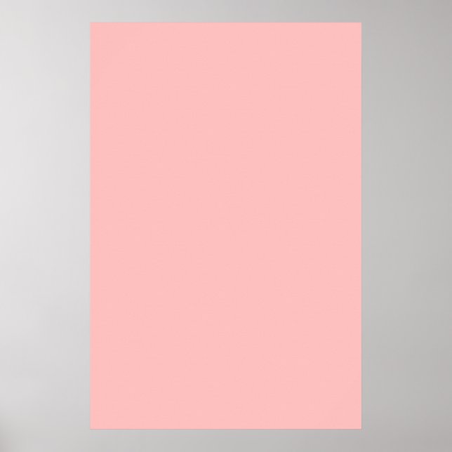 Pale Pink Colour Poster (Front)