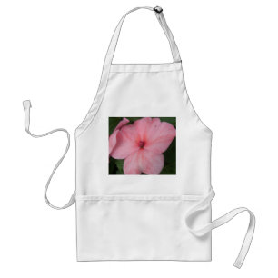 Pale Pink Impatiens Flower Apron