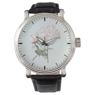 Pale Pink Peony and Bud Watch