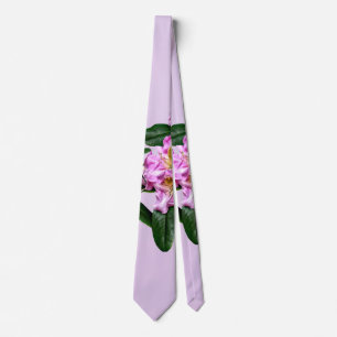 Pale Pink Rhododendron Tie