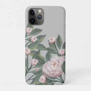 Pale Pink Roses With editable background   Case-Mate iPhone Case