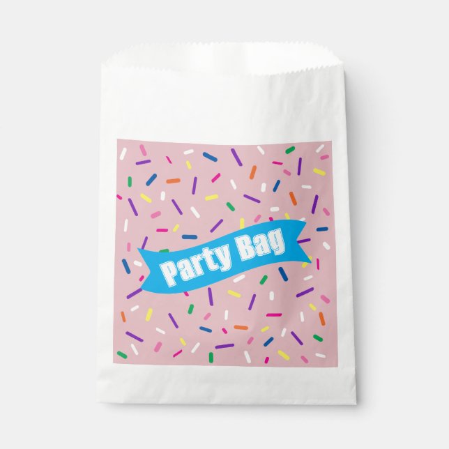 Pale Pink Sprinkles Party Bags (Front)
