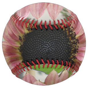 Pale Pink Sunflower Softball
