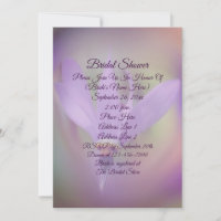 Pale Purple Flower Bridal Shower
