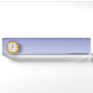 Pale Purple Ombre Nameplate